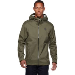 Black Diamond Men's Stormline Stretch Rain Shell 9 Black Diamond Men's Stormline Stretch Rain Shell -Travel Essentials Shop CDT0 3010 M STORMLINE STRETCH RAIN SHELL TUNDRA 01